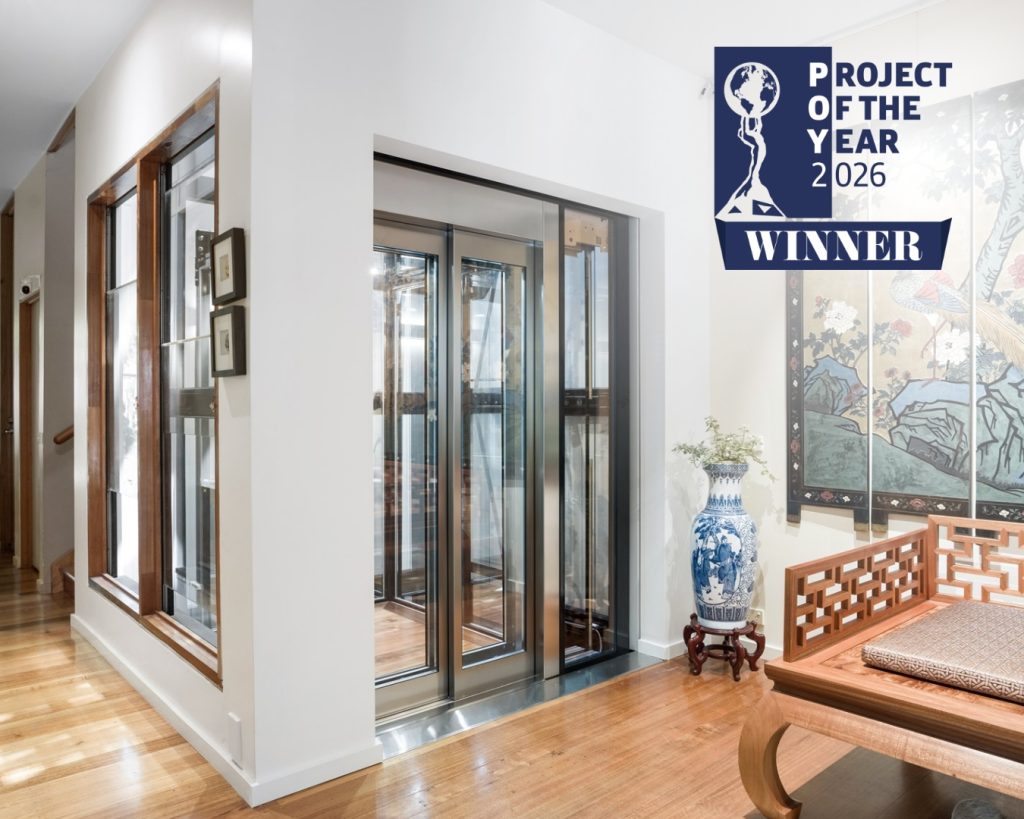 Photo of the Project of the Year elevator